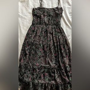 Black lightweight summer dress